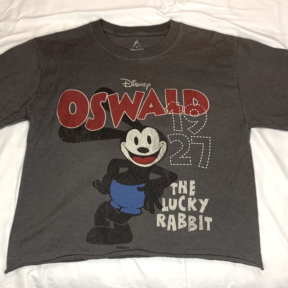 Disney cropped tee.